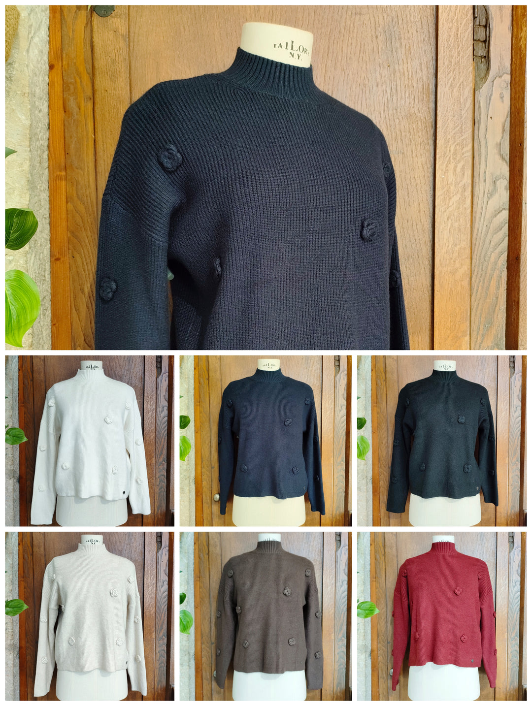 Maglia fiori