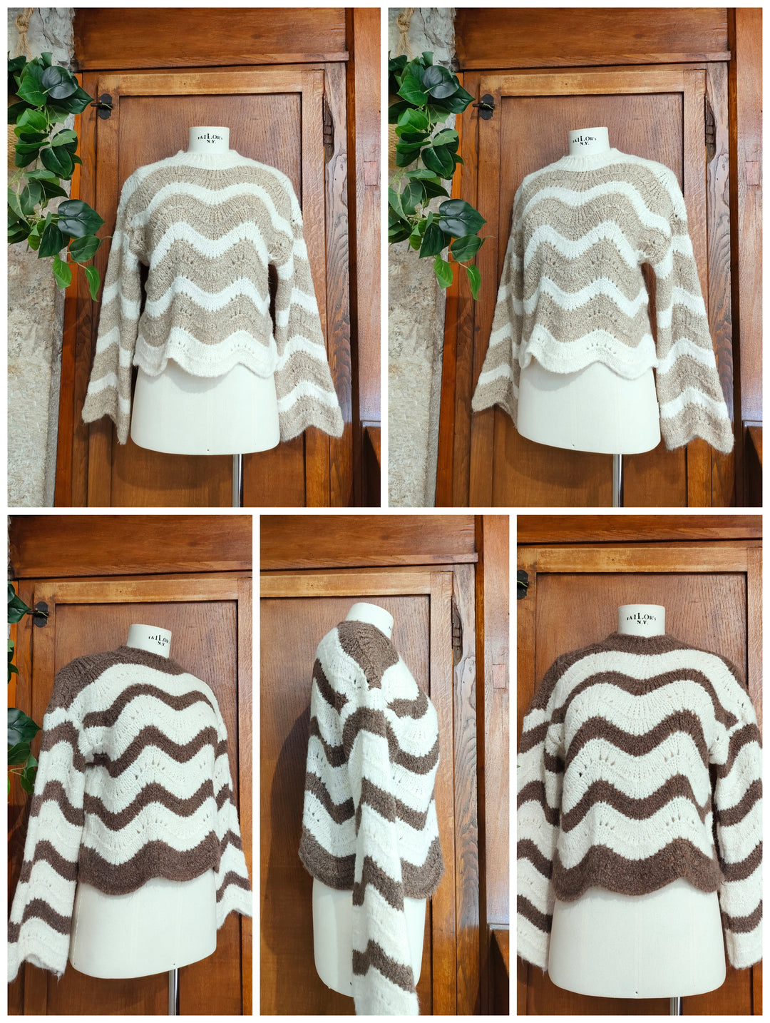 Maglia maniche campana