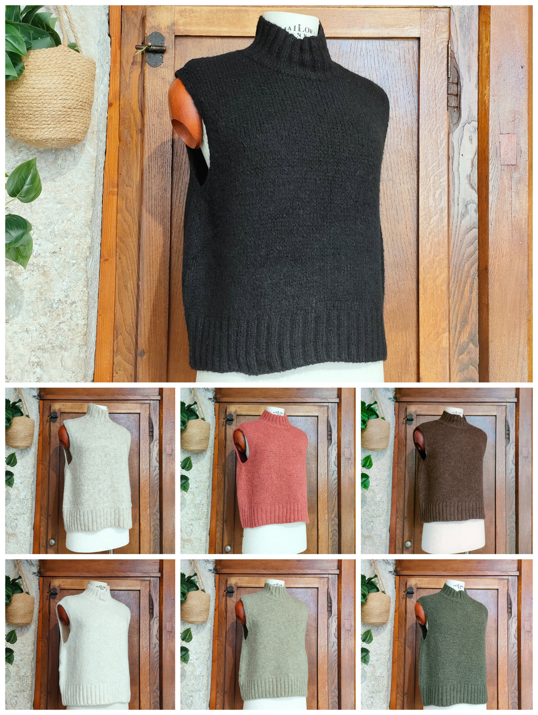 Gilet smanicato
