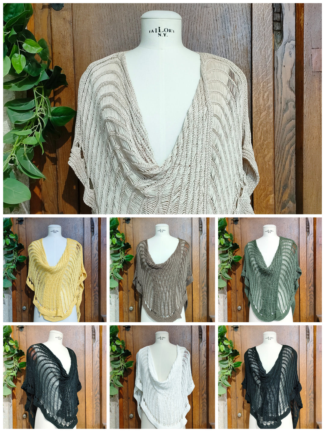 Maglia poncho