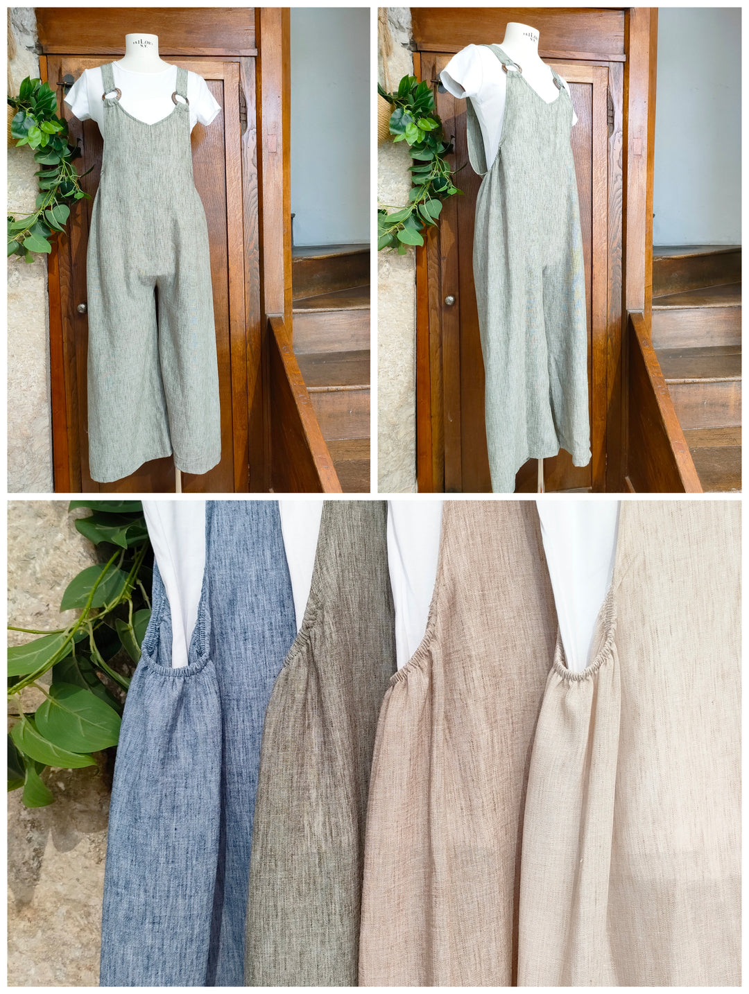 T-shirt+jumpsuit
