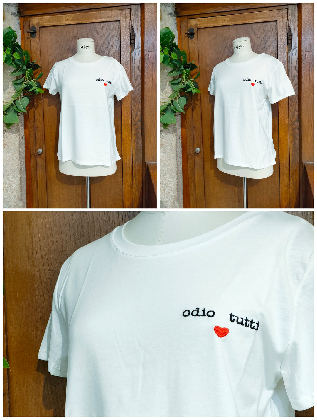 T-shirt "Odio tutti"