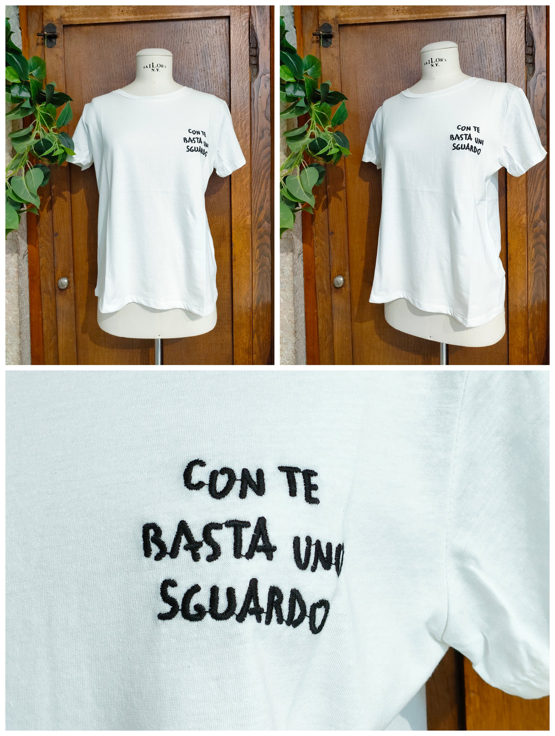 T-shirt "Basta uno sguardo"