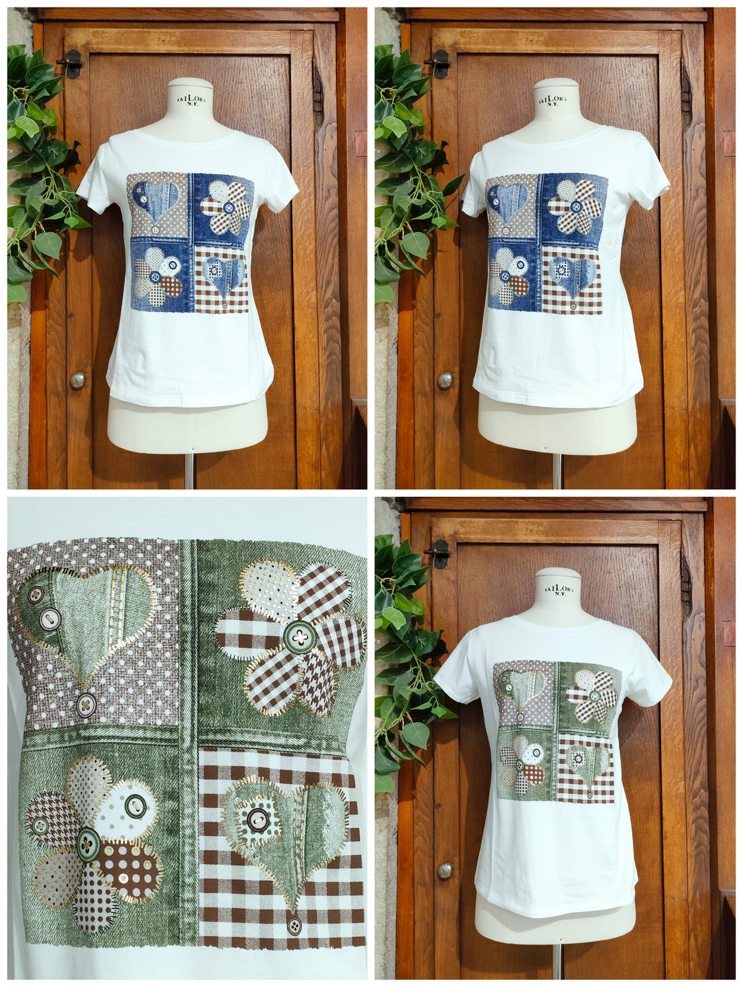 T-shirt cuori