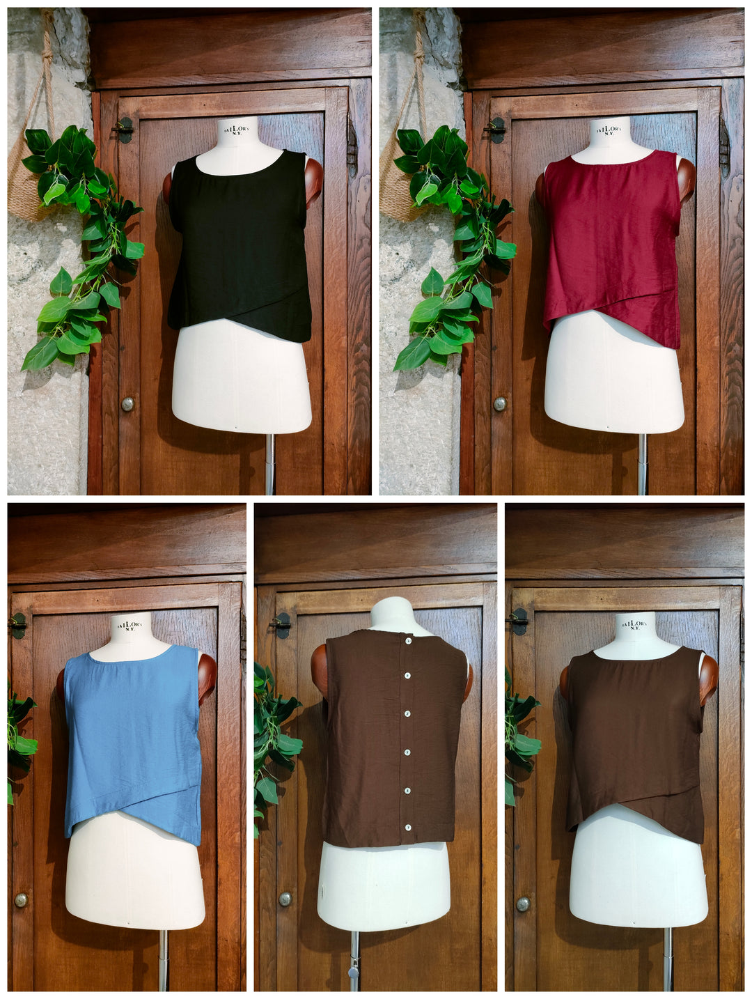 Blusa smanicata