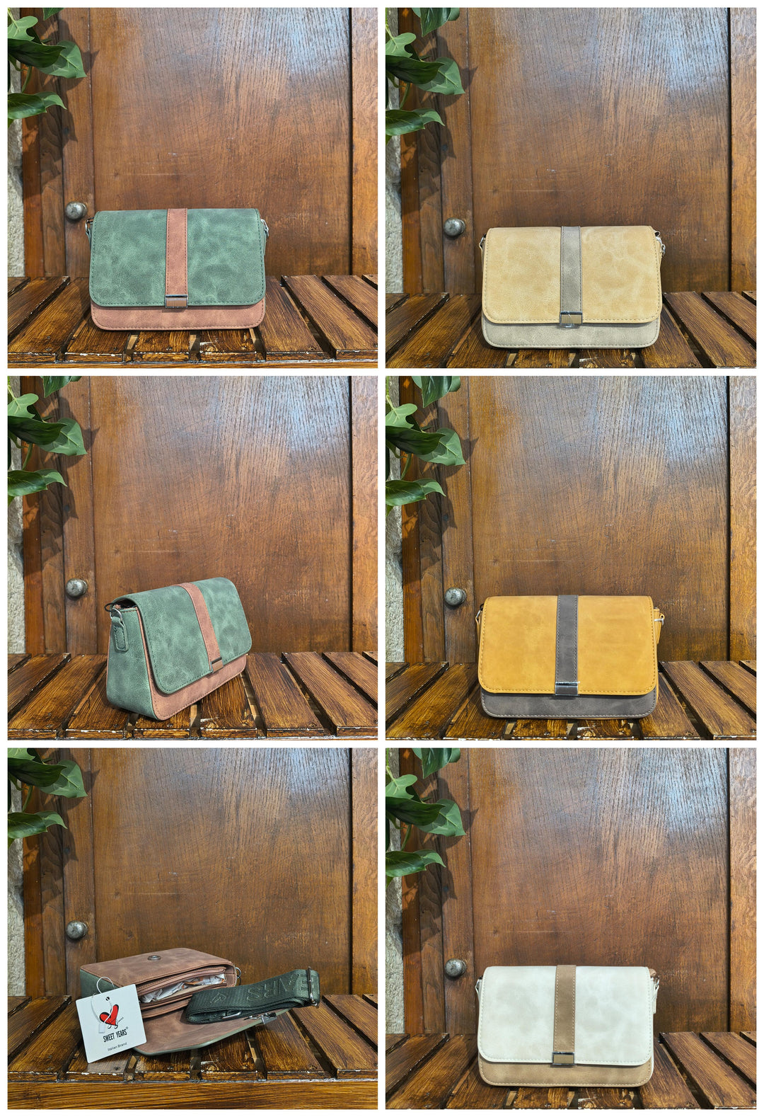 Mini bag doppio colore