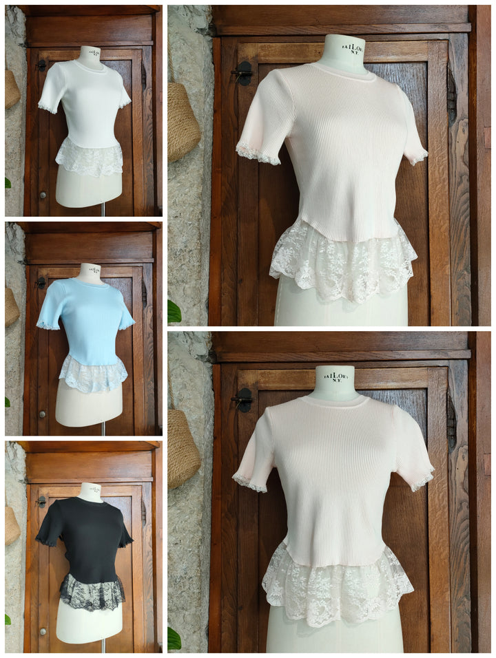 Maglia merletto