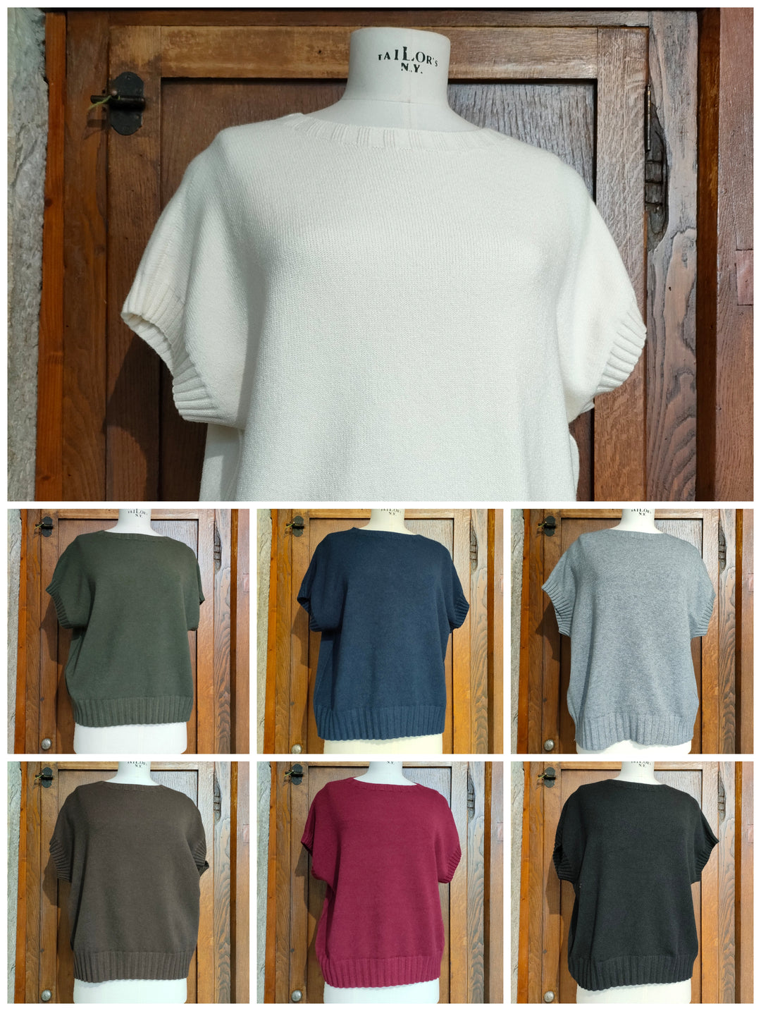 Gilet scollo  rotondo