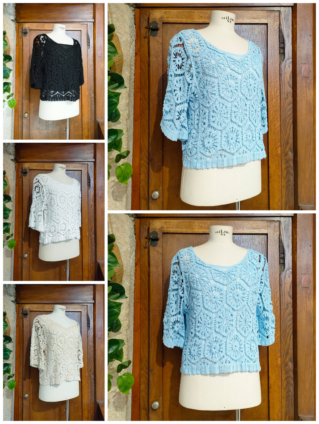 Twinset macramè