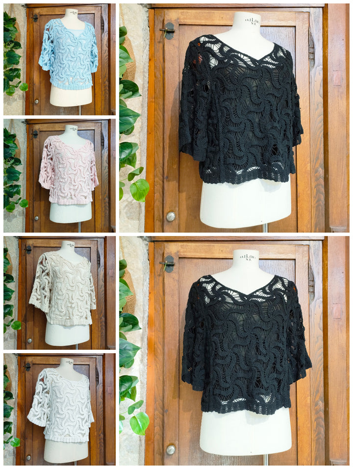 Twinset macramè