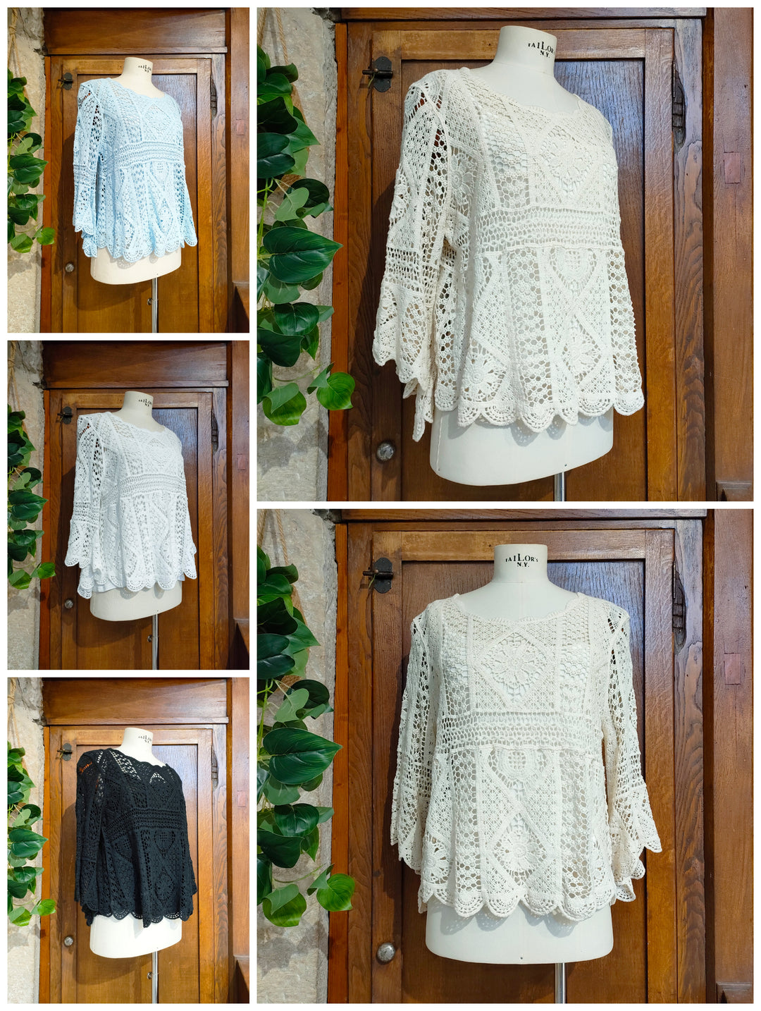 Twinset macramè