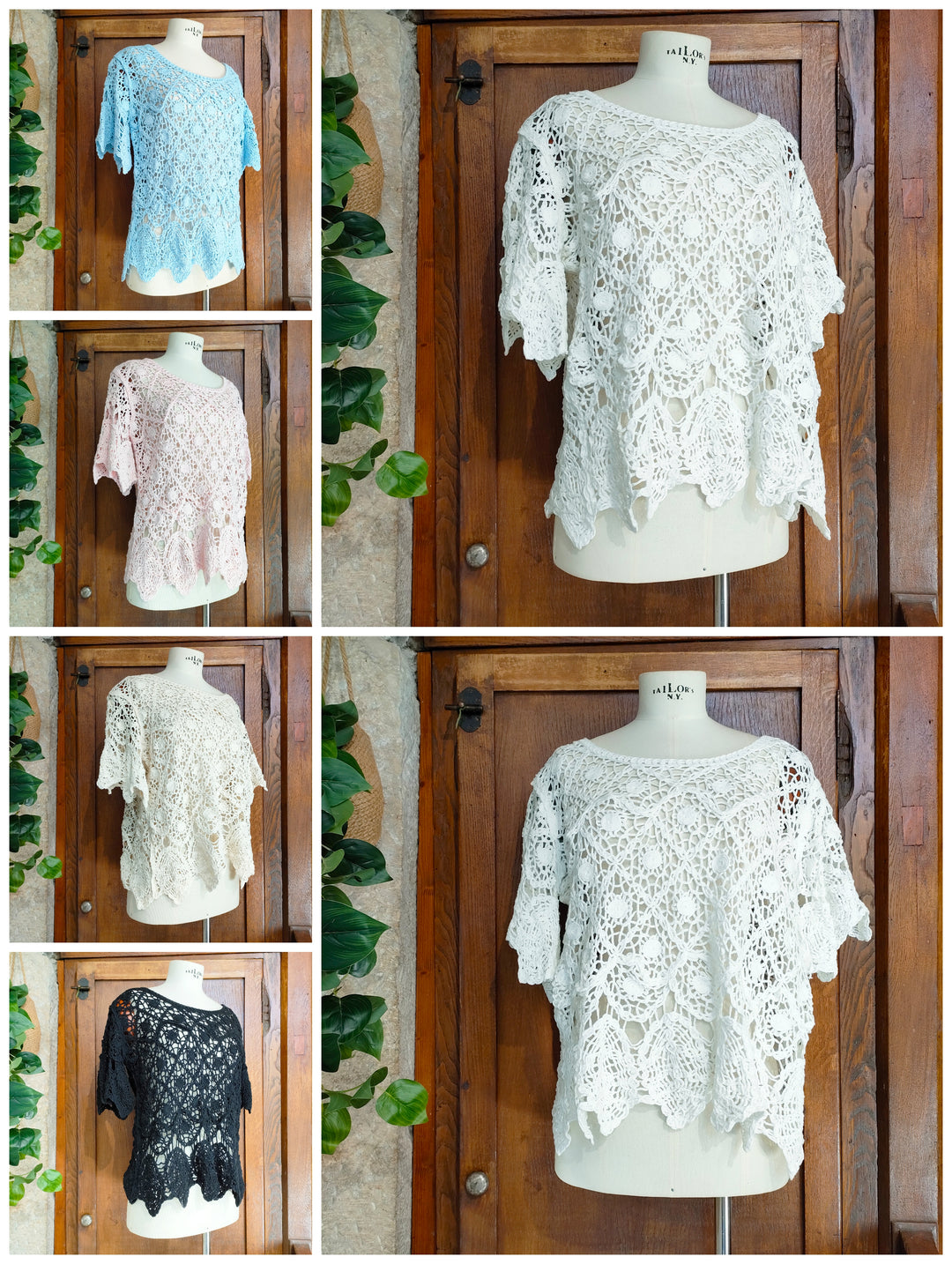 Maglia in  macramè