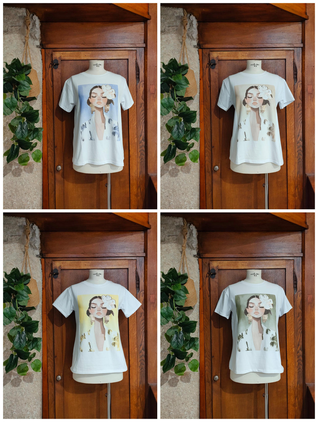 T-shirt girl