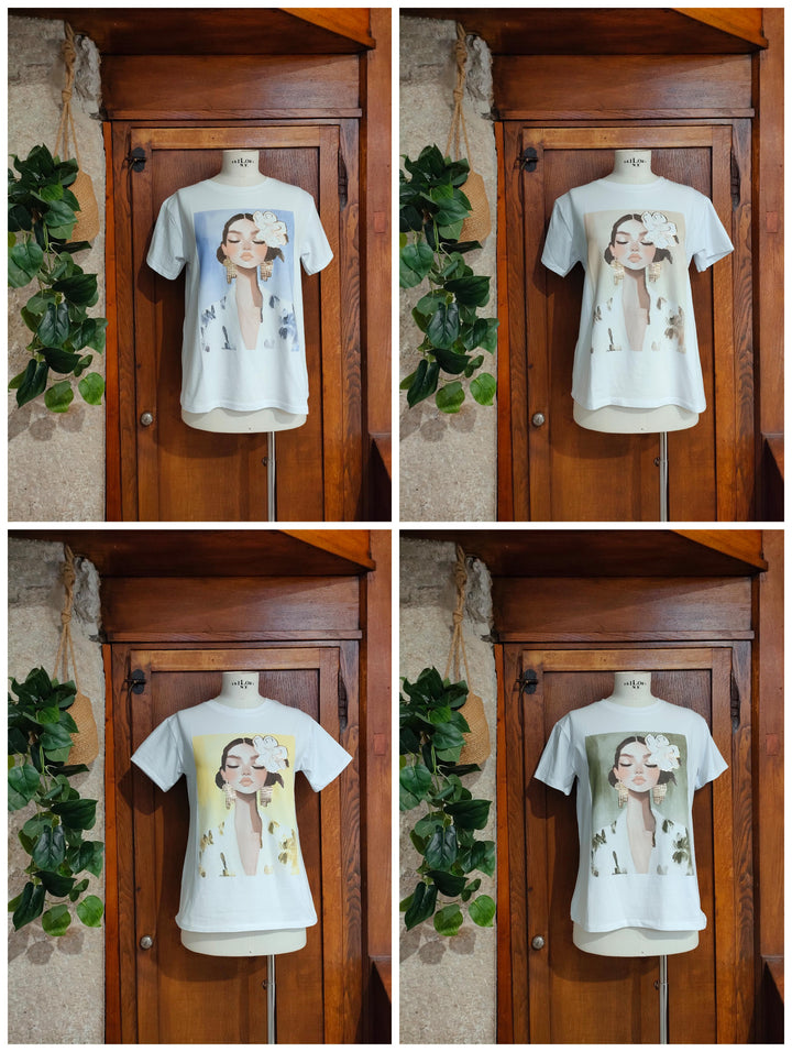T-shirt girl