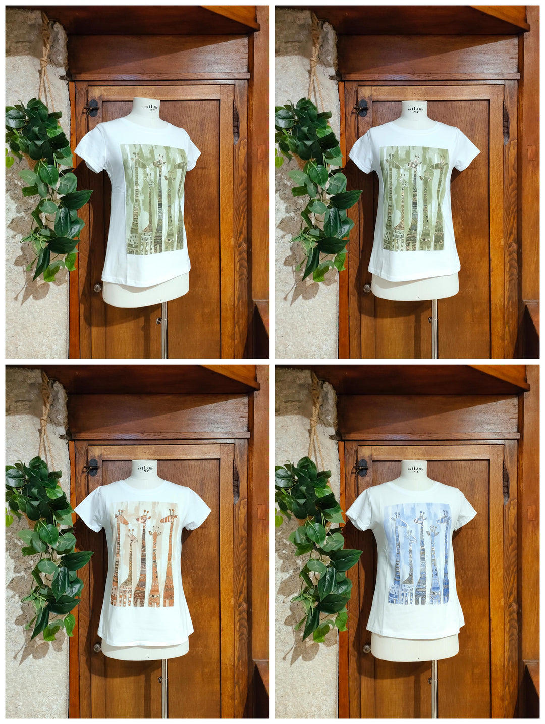 T-shirt giraffe