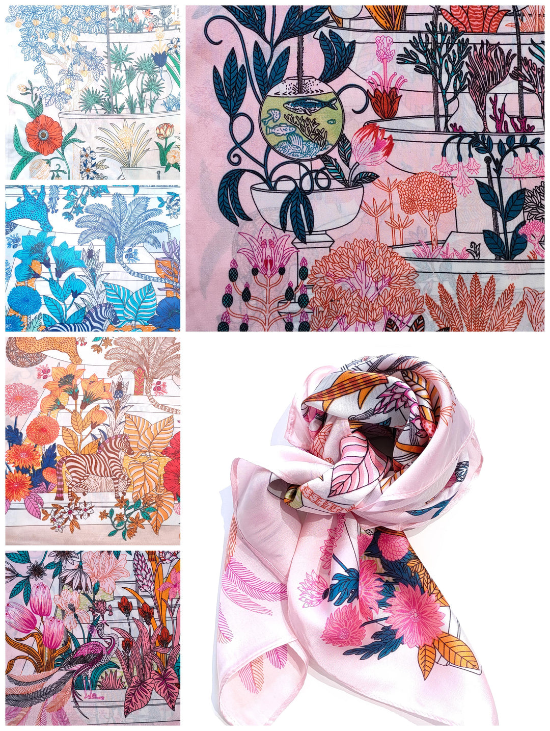 Foulard quadrato Savana
