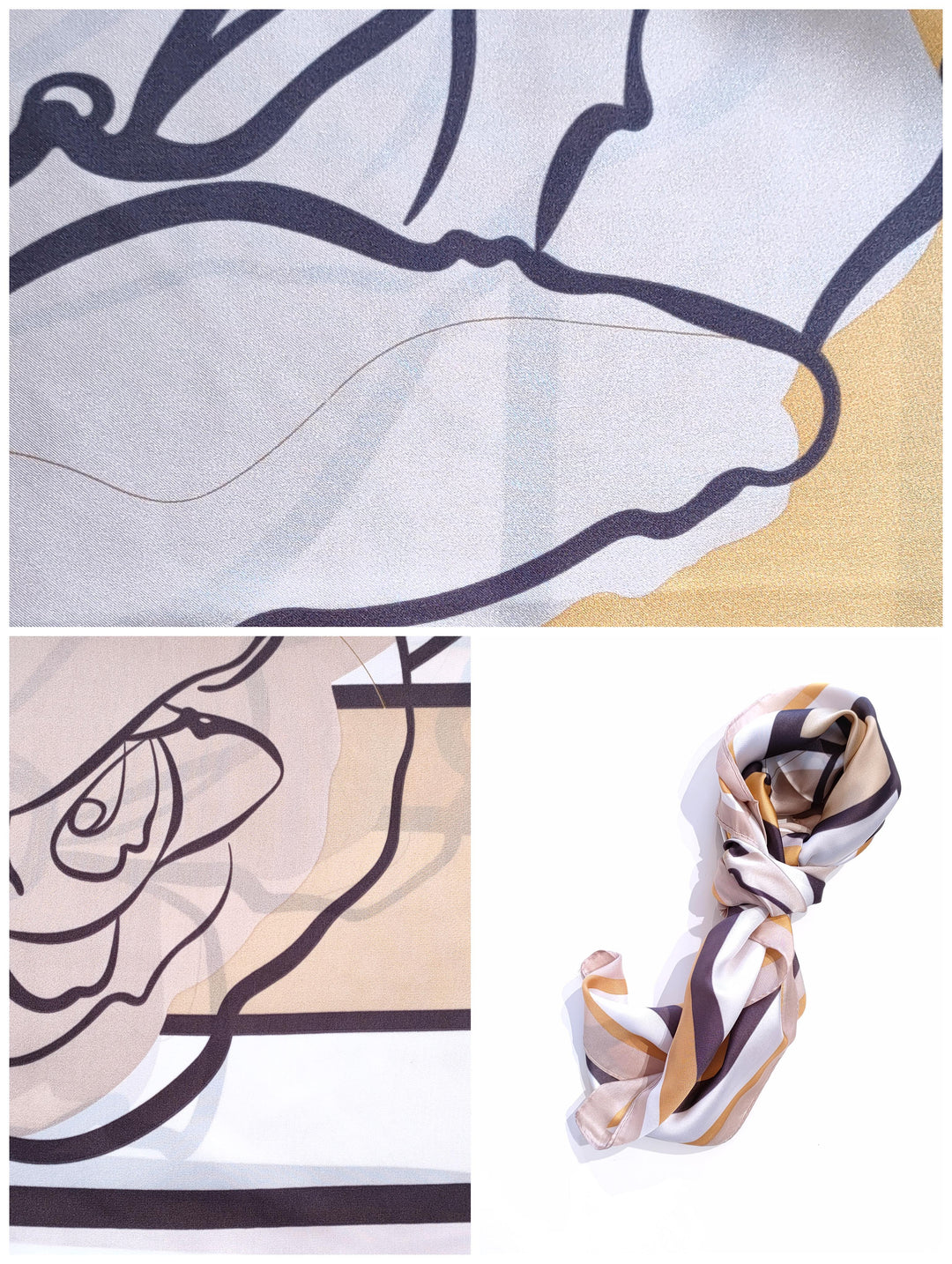 Foulard quadrato rosa