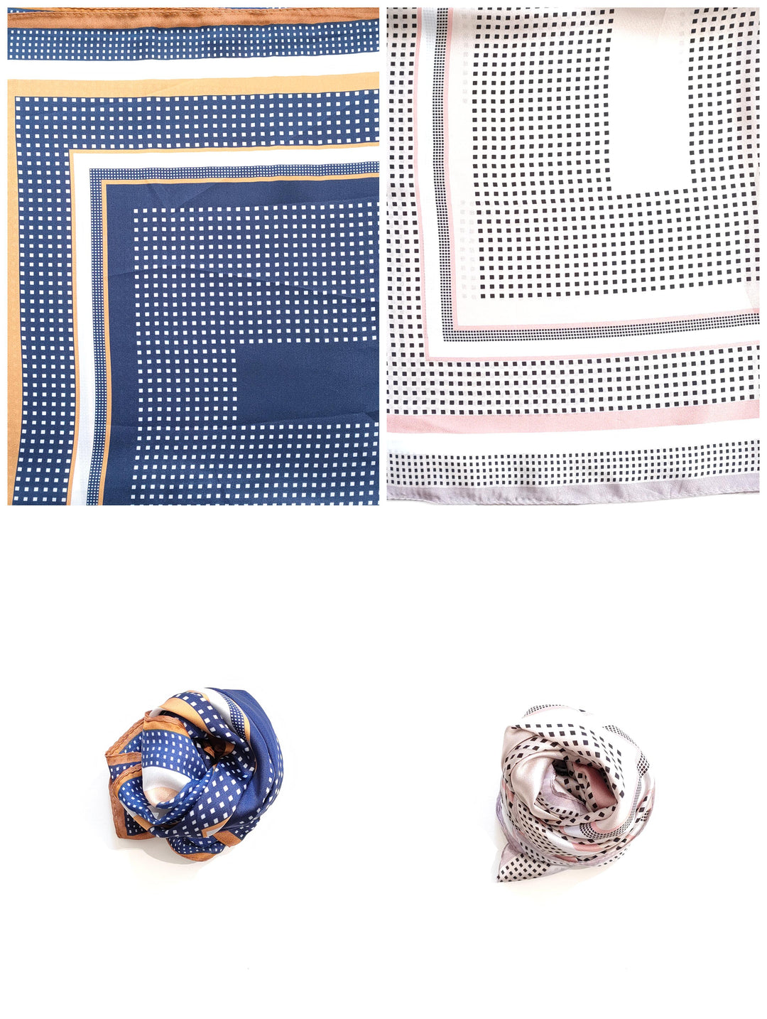 Foulard quadrato geometrie