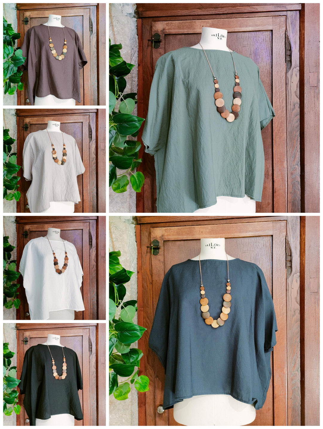 Blusa+collana
