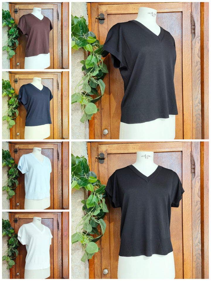Maglia scollo a V