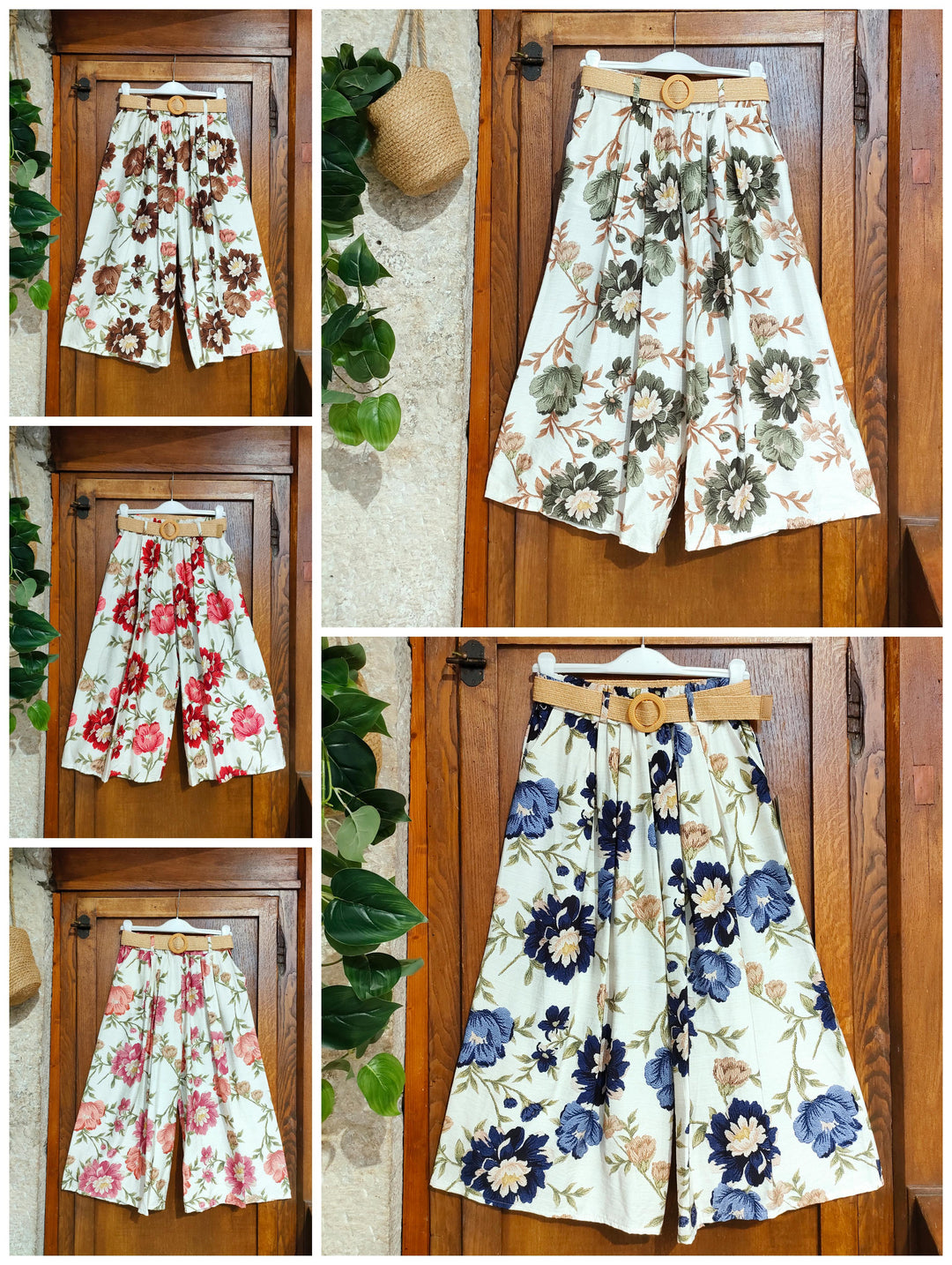 Pantaloni floreali