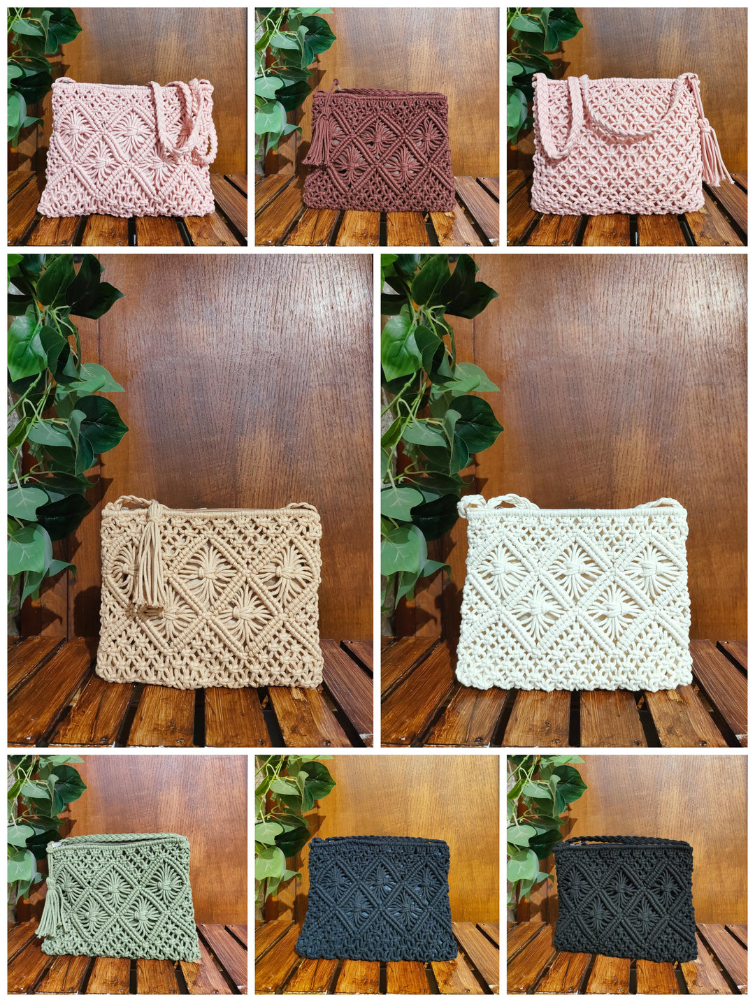Pochette macramè