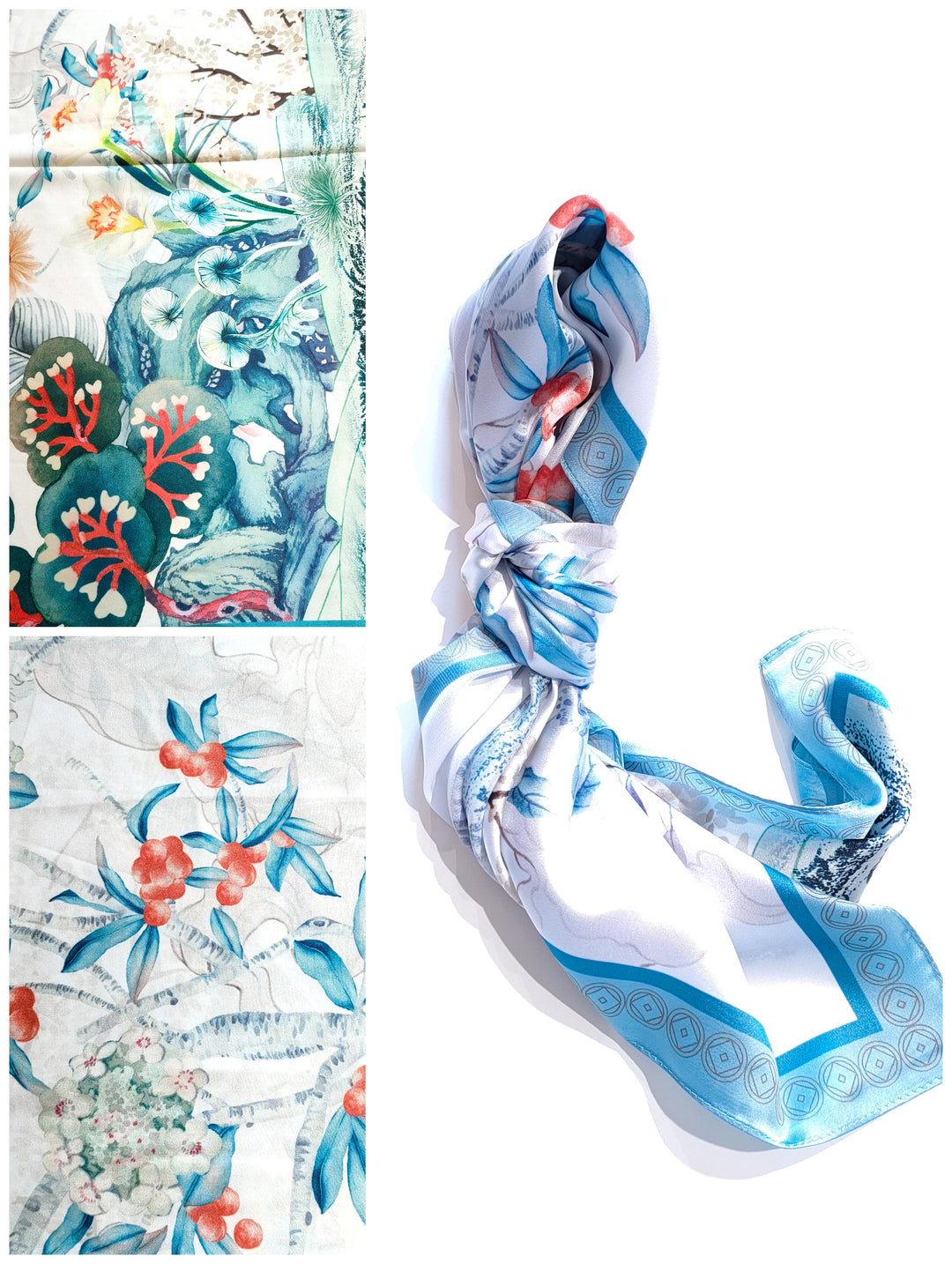 Foulard funghetti