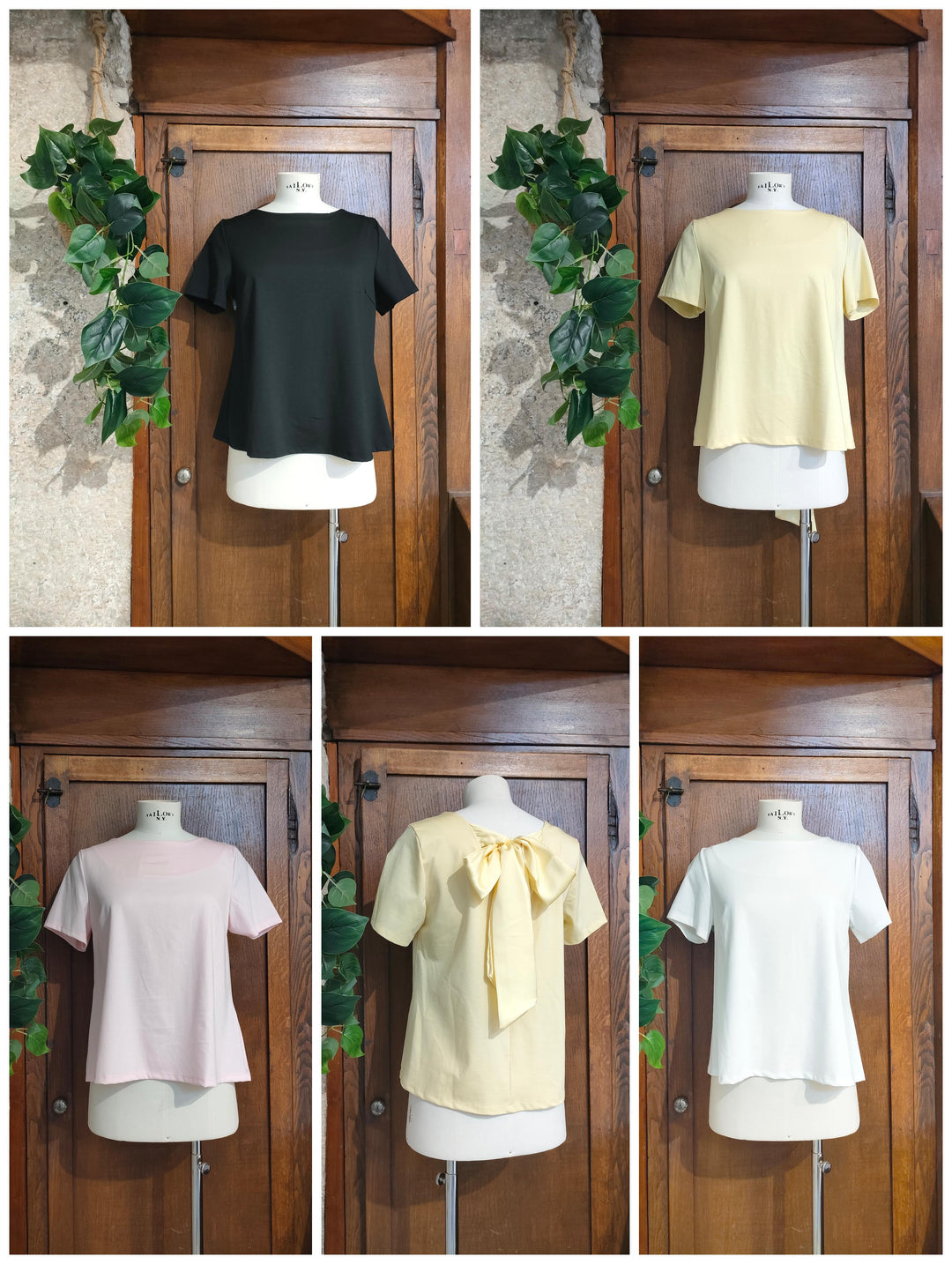 T-shirt maxi fiocco dietro