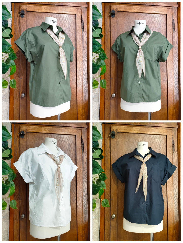 Camicia+foulard