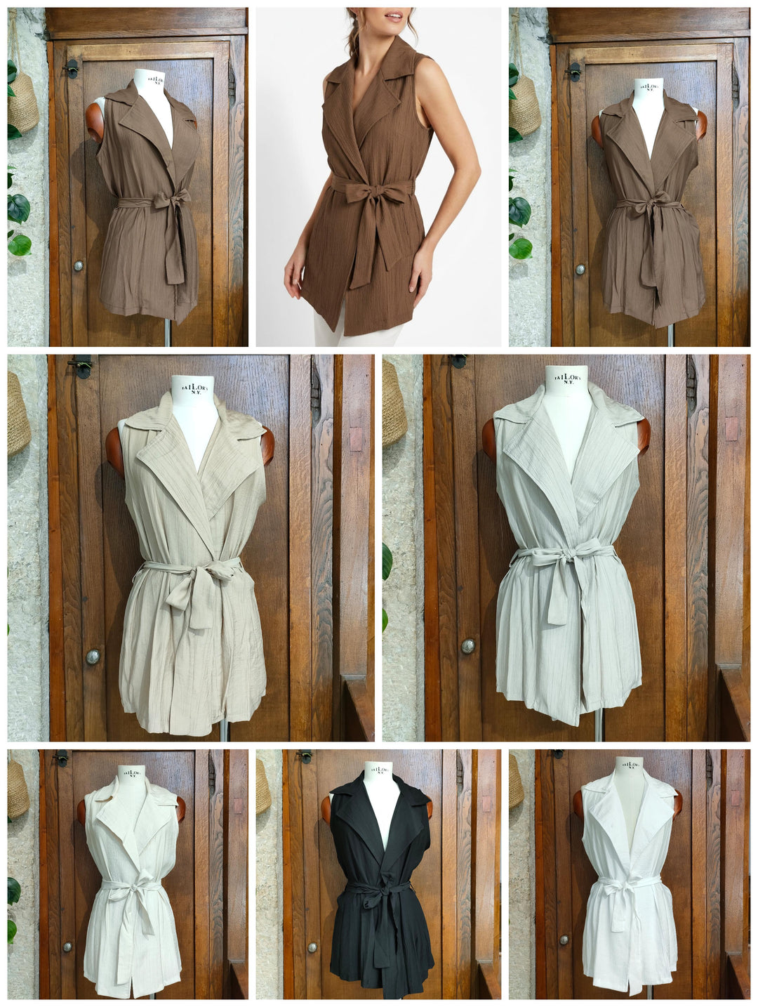 Blazer smanicato
