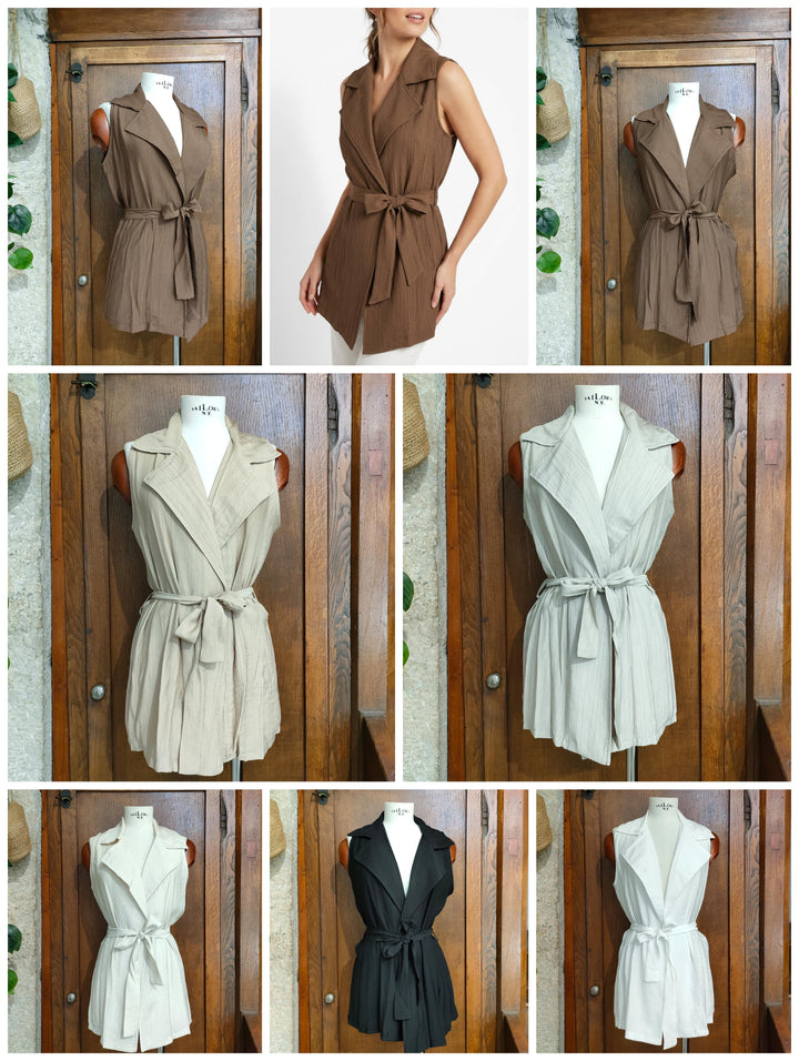 Blazer smanicato