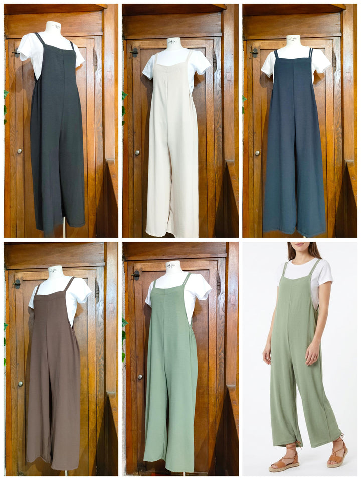 Jumpsuit + t-shirt