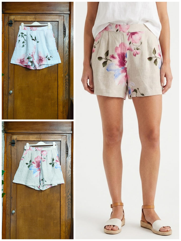 Shorts 100% lino