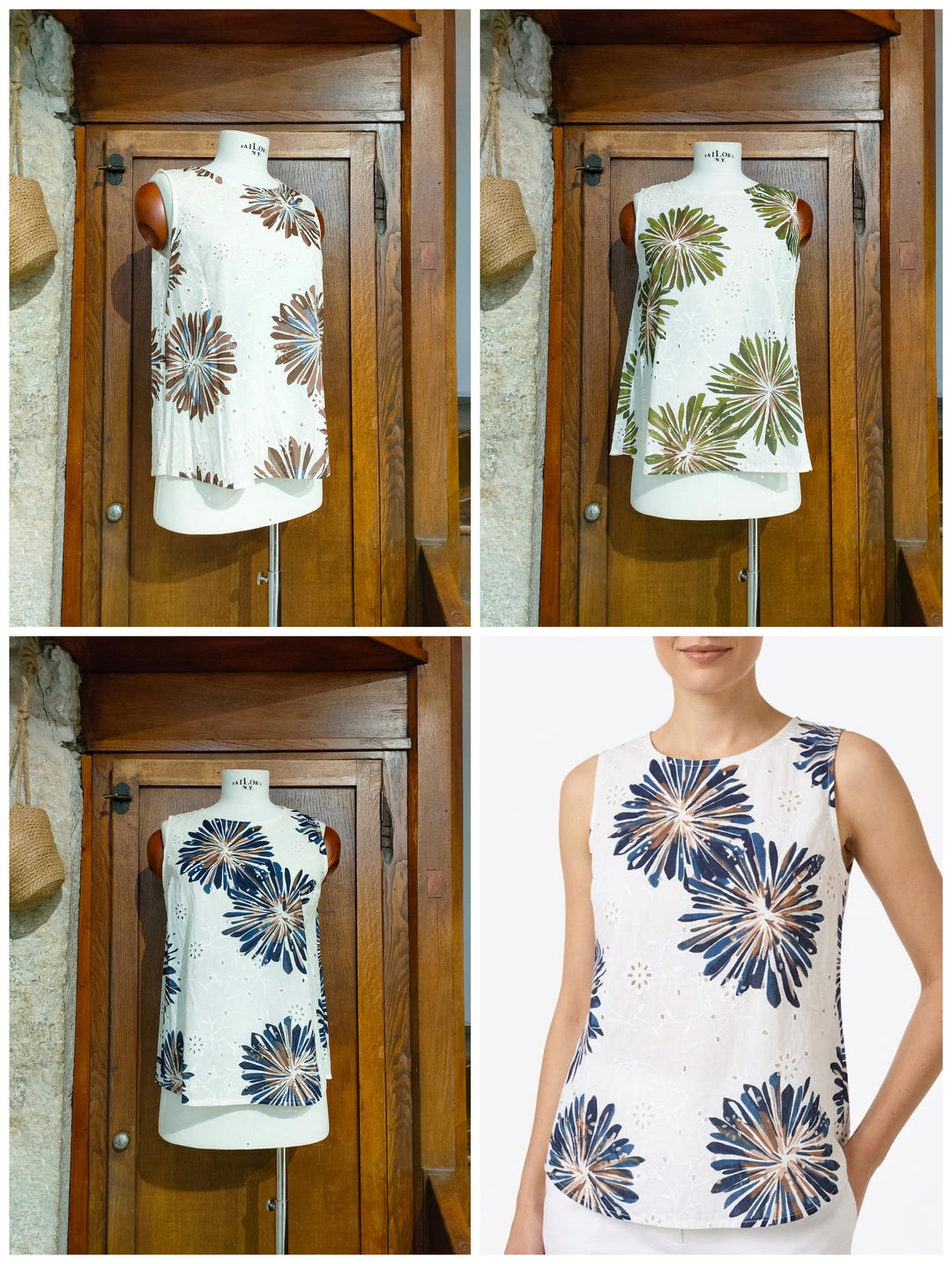 Blusa smanicata