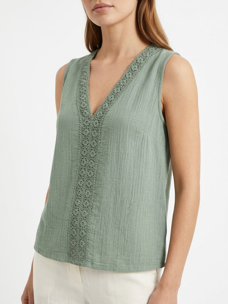 Blusa smanicata