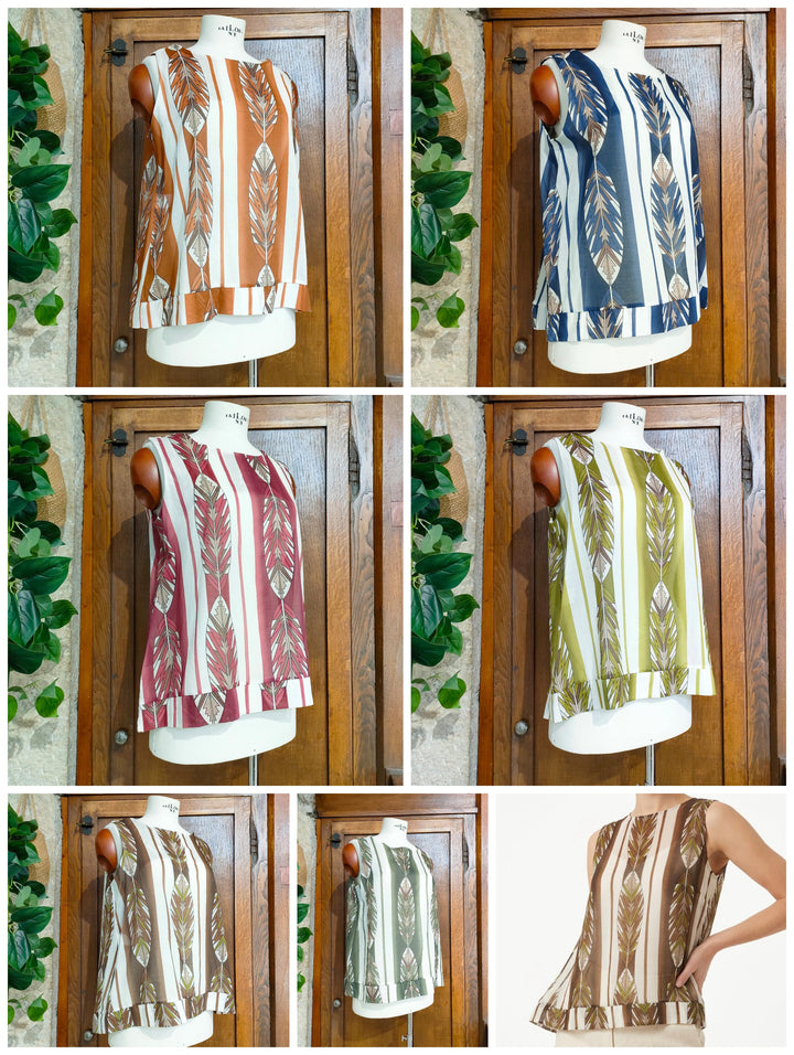 Blusa smanicata
