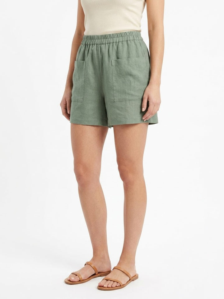 Shorts 100% lino