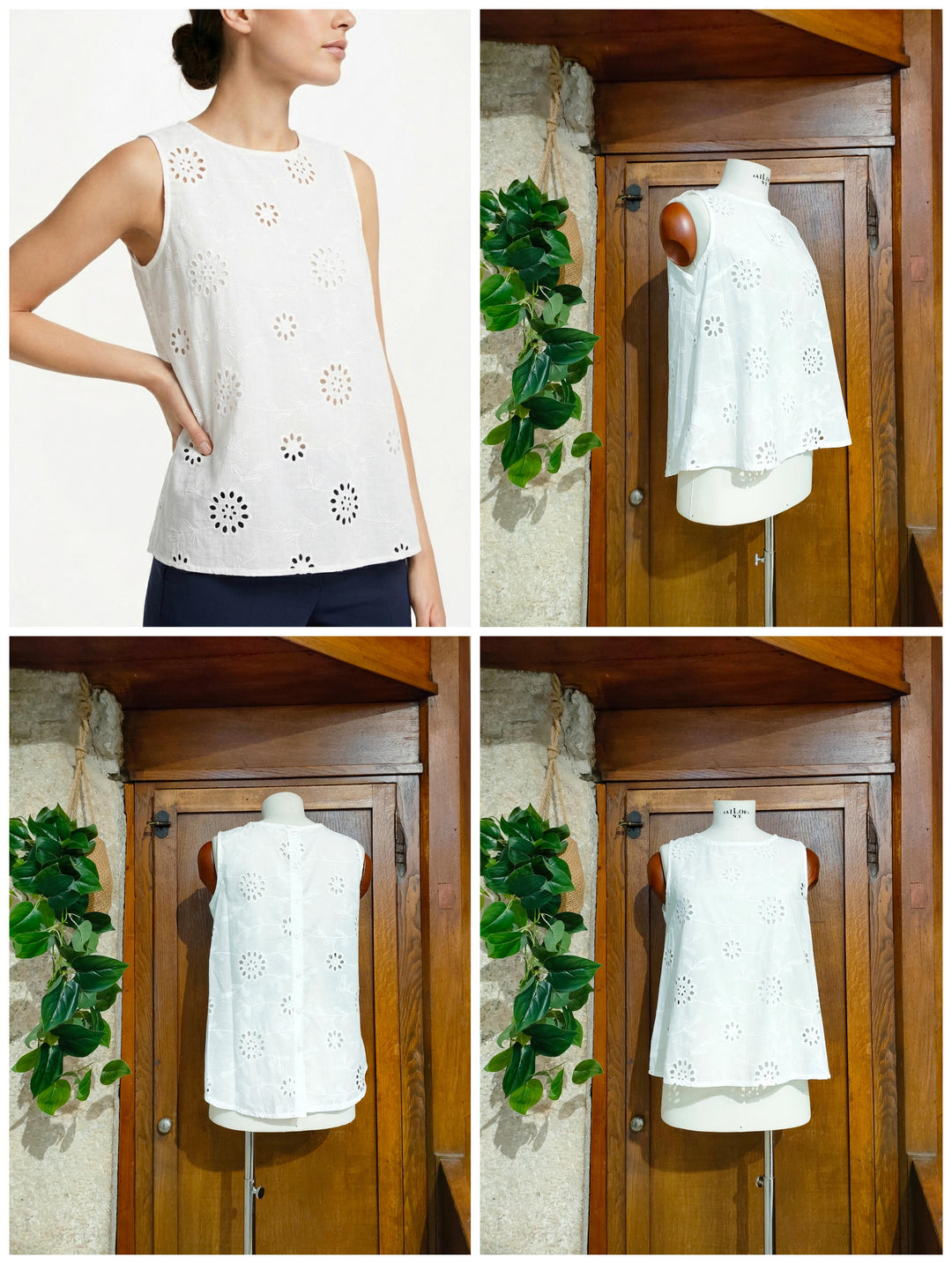 Blusa smanicata