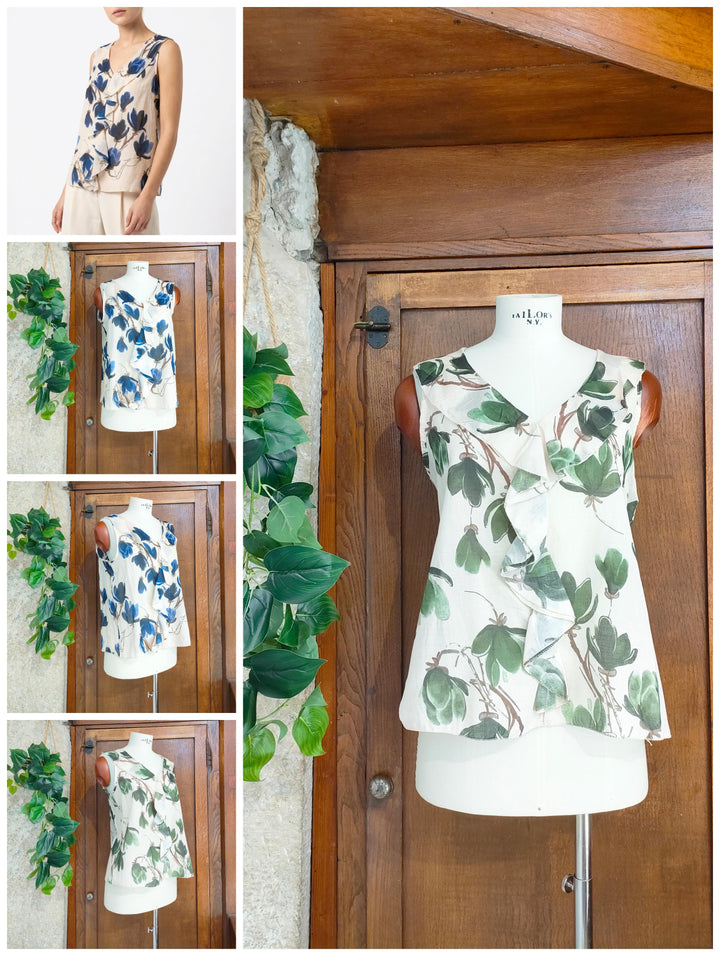 Blusa smanicata