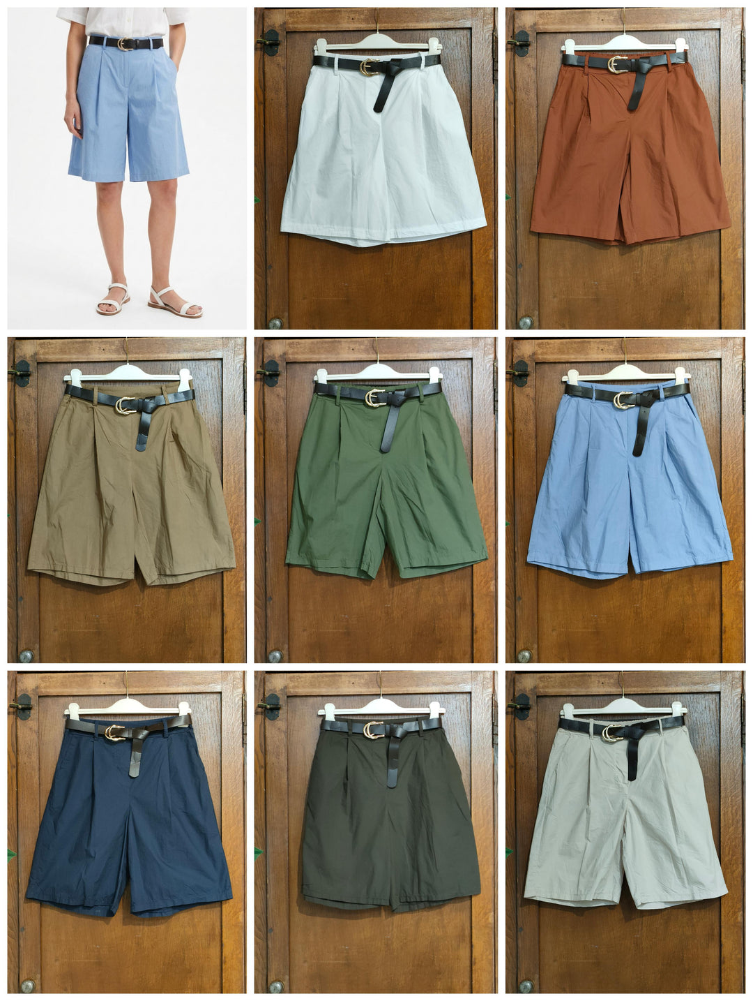 Bermuda 100% cotone