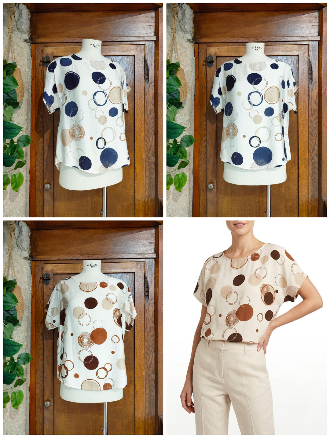 Blusa + collana