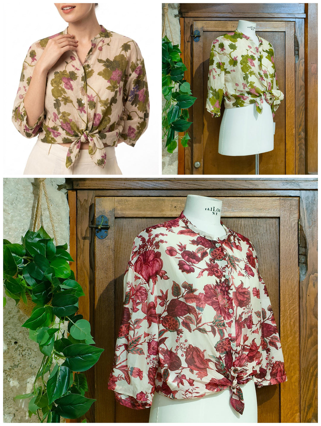 Camicia cotone e seta