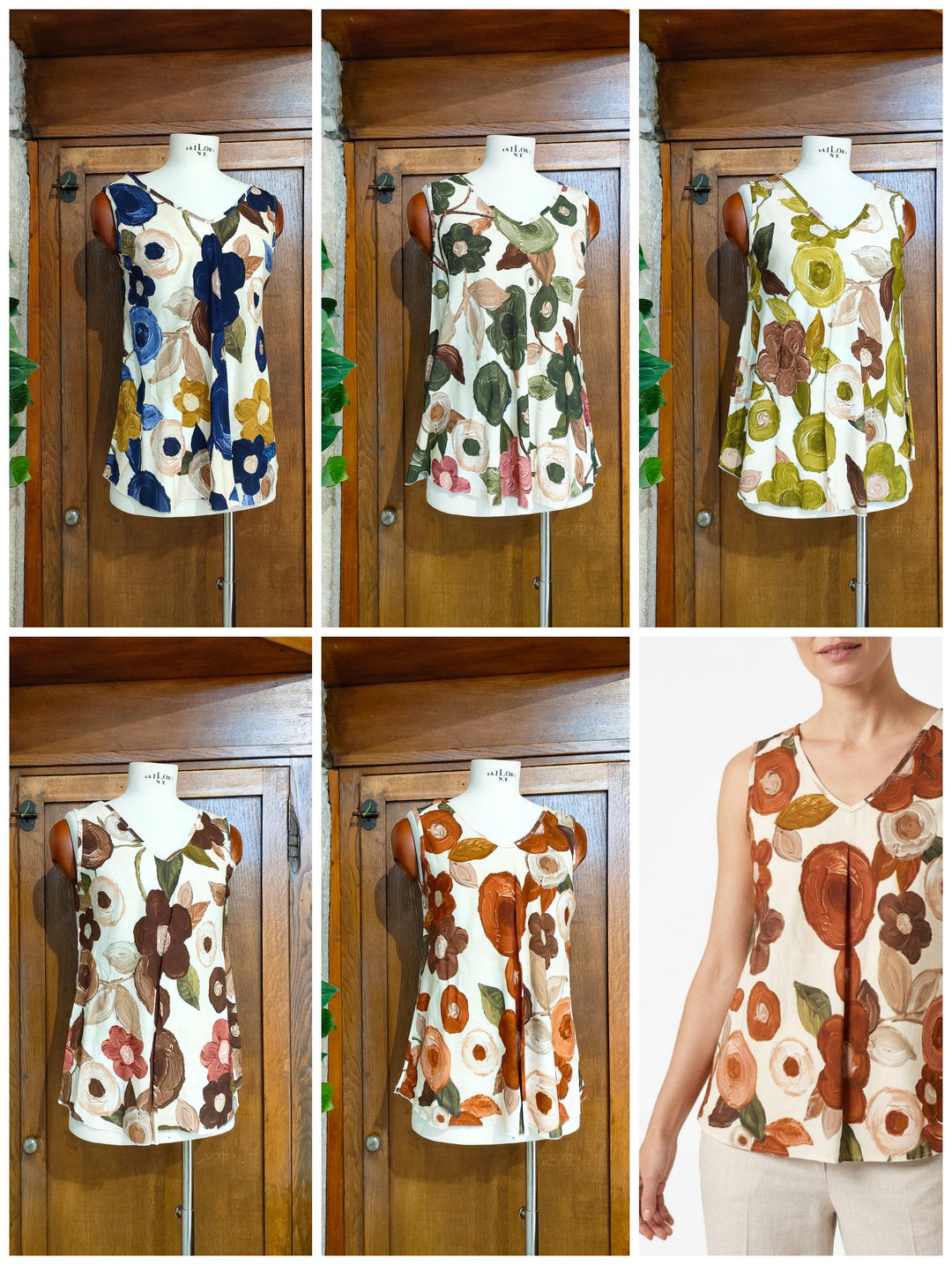 Blusa smanicata