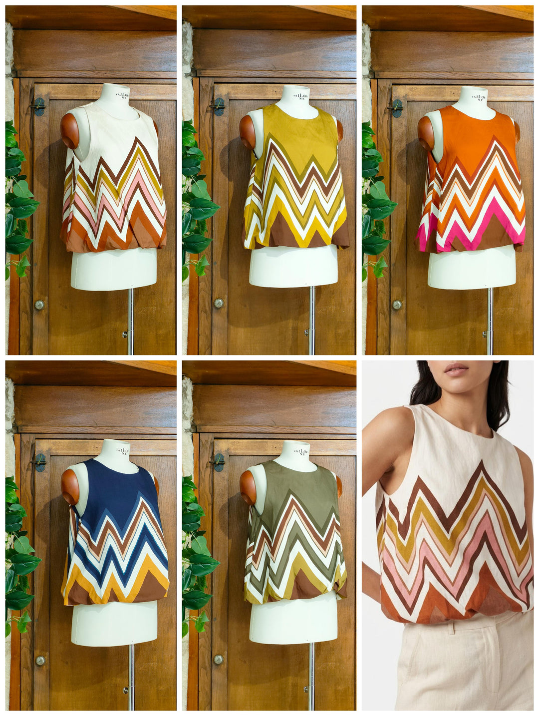 Blusa smanicata