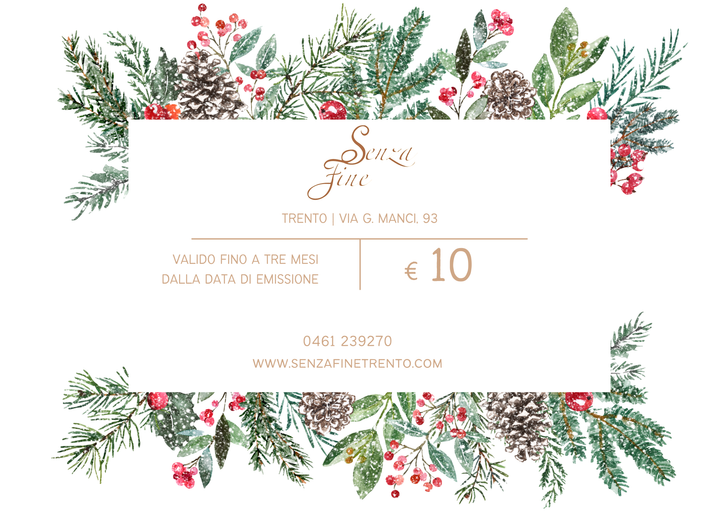 Buono regalo SenzaFine Trento