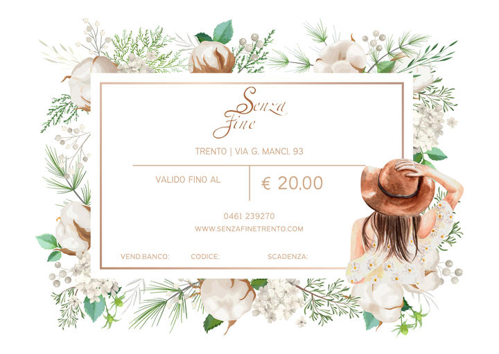 Buono regalo SenzaFine Trento