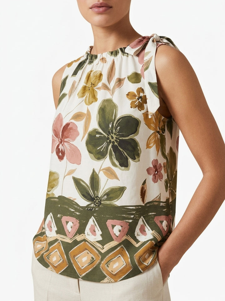 Blusa smanicata