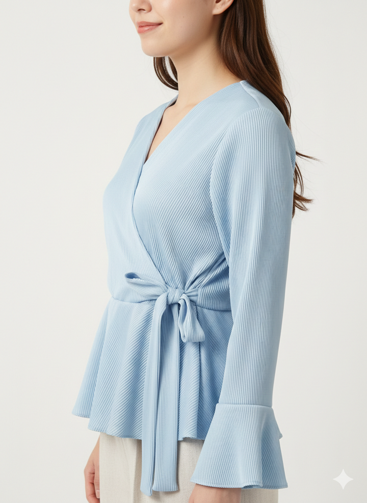 Blusa incrociata