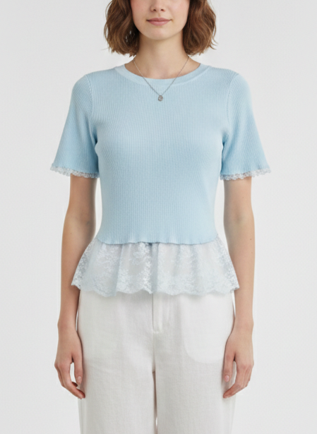 Maglia merletto