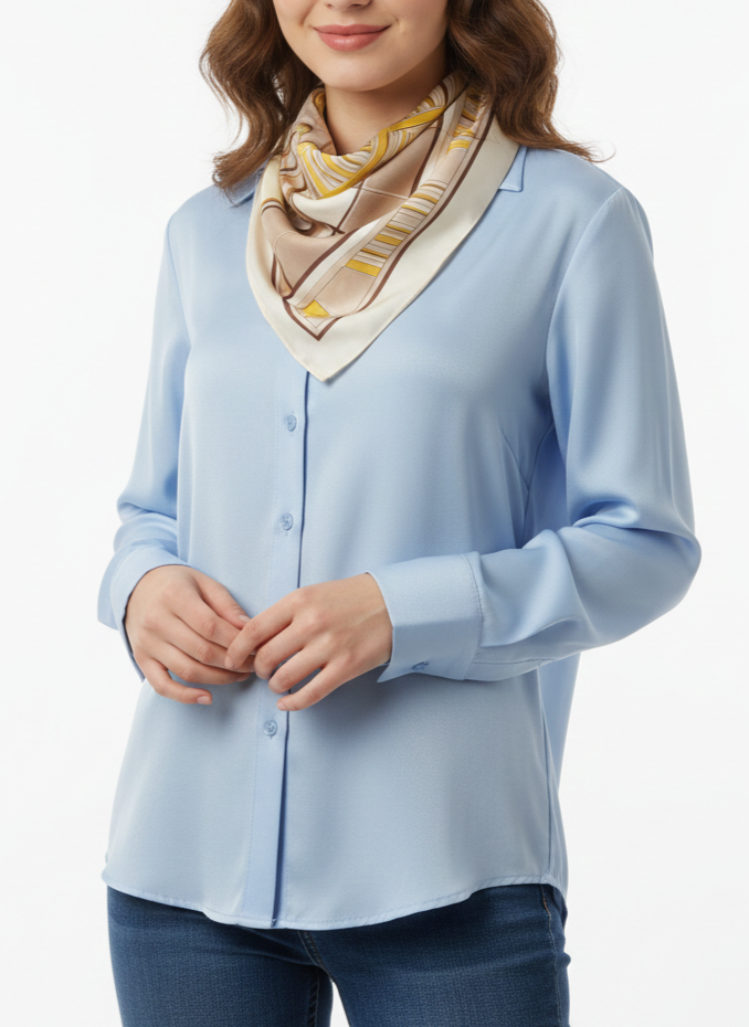 Camicia+foulard
